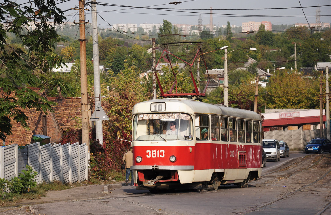 Doņecka, Tatra T3SU (2-door) № 3813