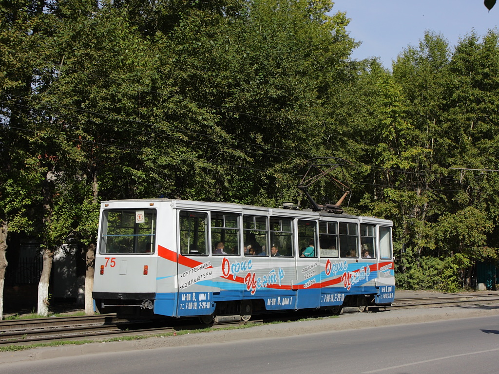 Ачинск, 71-605 (КТМ-5М3) № 75