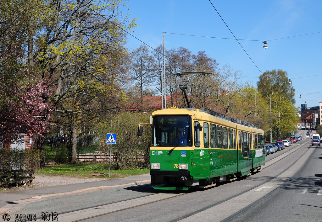 Хельсинки — Эспоо, Valmet MLNRV2 № 78