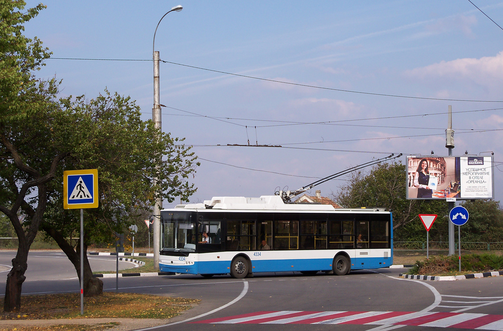 Krymo troleibusai, Bogdan T70110 nr. 4334