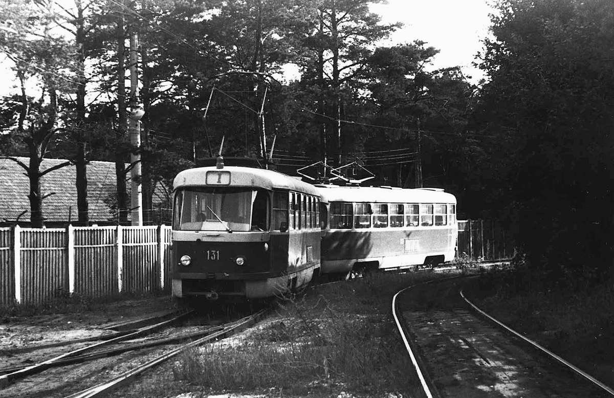 特维尔, Tatra T3SU # 131; 特维尔 — Old photos (1917–1991); 特维尔 — Streetcar terminals and turning rings