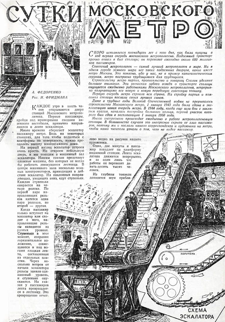 Москва — Метрополитен — прочее; Транспортные статьи