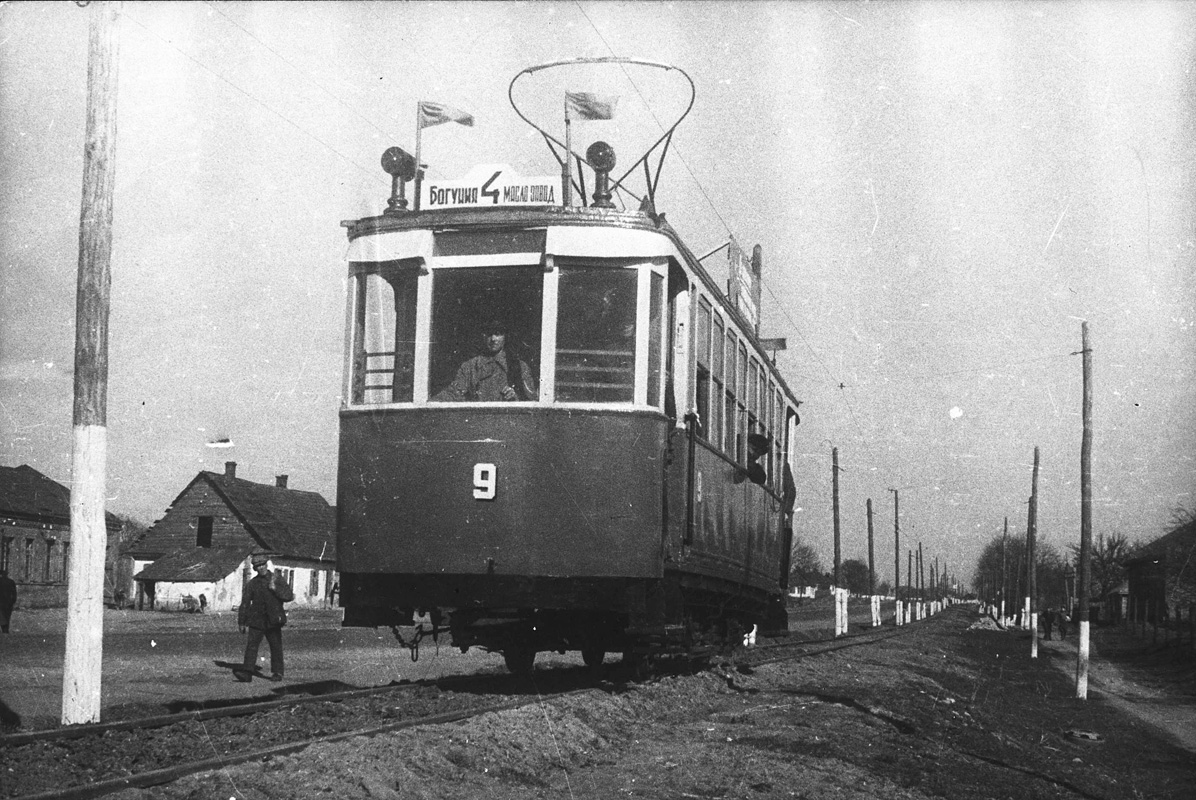 Żytomierz, 2-axle motor car Nr 9; Żytomierz — Old photos of the rolling stock
