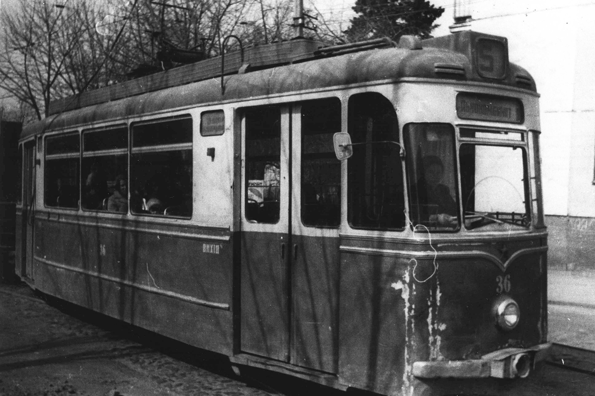 Jîtomîr, Gotha T2-62 Nr. 36; Jîtomîr — Old photos of the rolling stock
