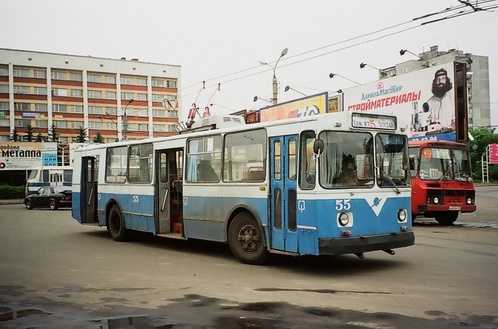 Тверь, ЗиУ-682В № 55; Тверь — Тверской троллейбус в начале 2000-х гг. (2002 — 2006 гг.)