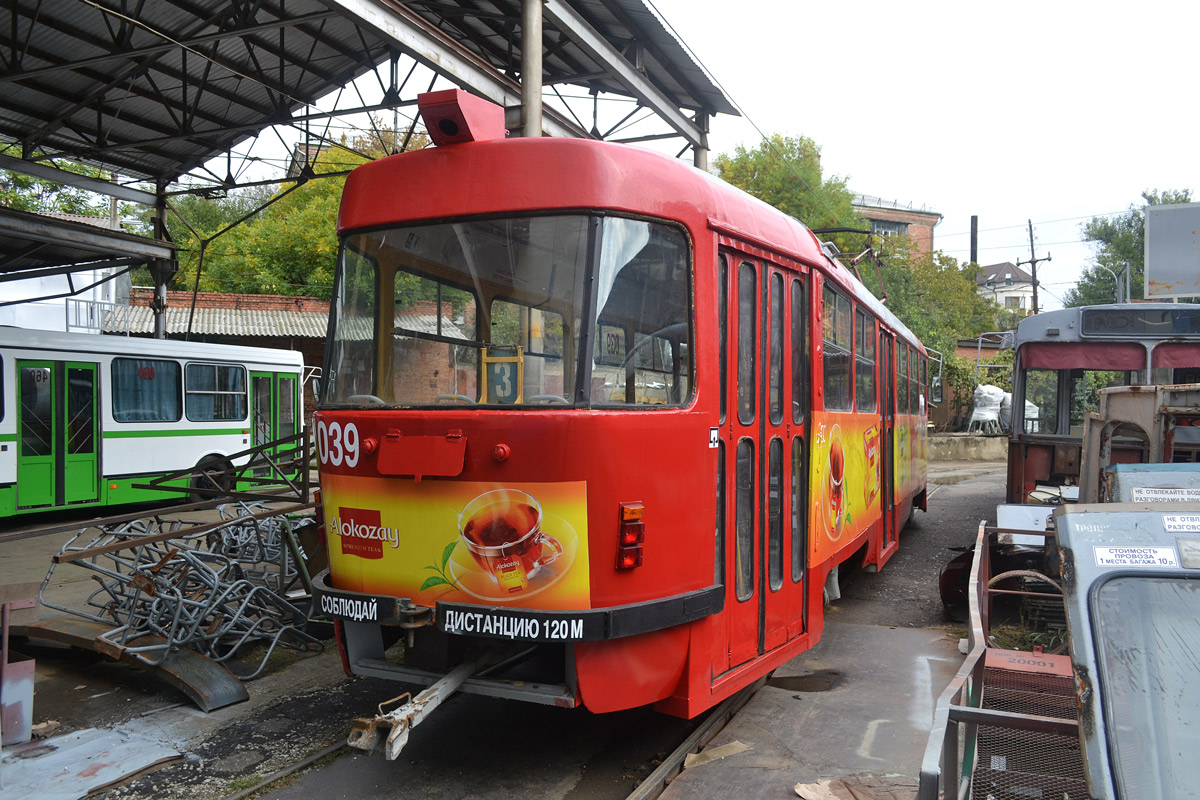 Краснодар, Tatra T3SU № 039