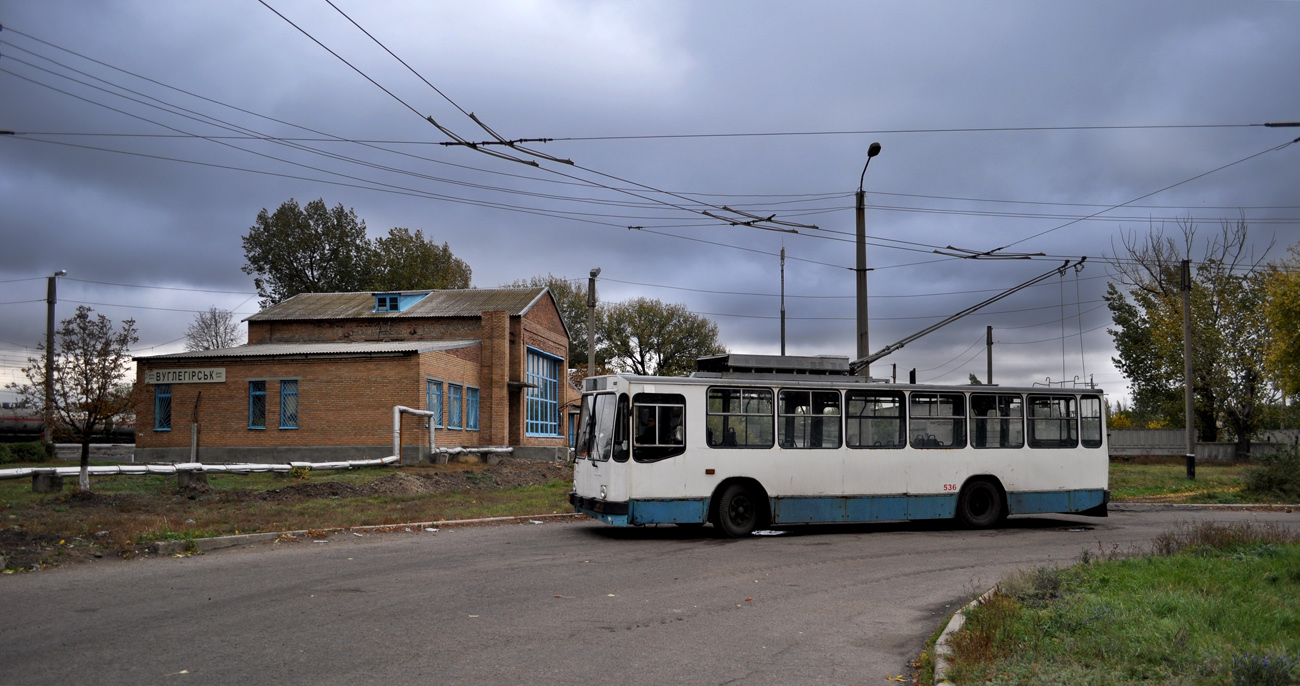 Углегорск, ЮМЗ Т2 № 536 Углегорск, ЮМЗ Т2 № 536