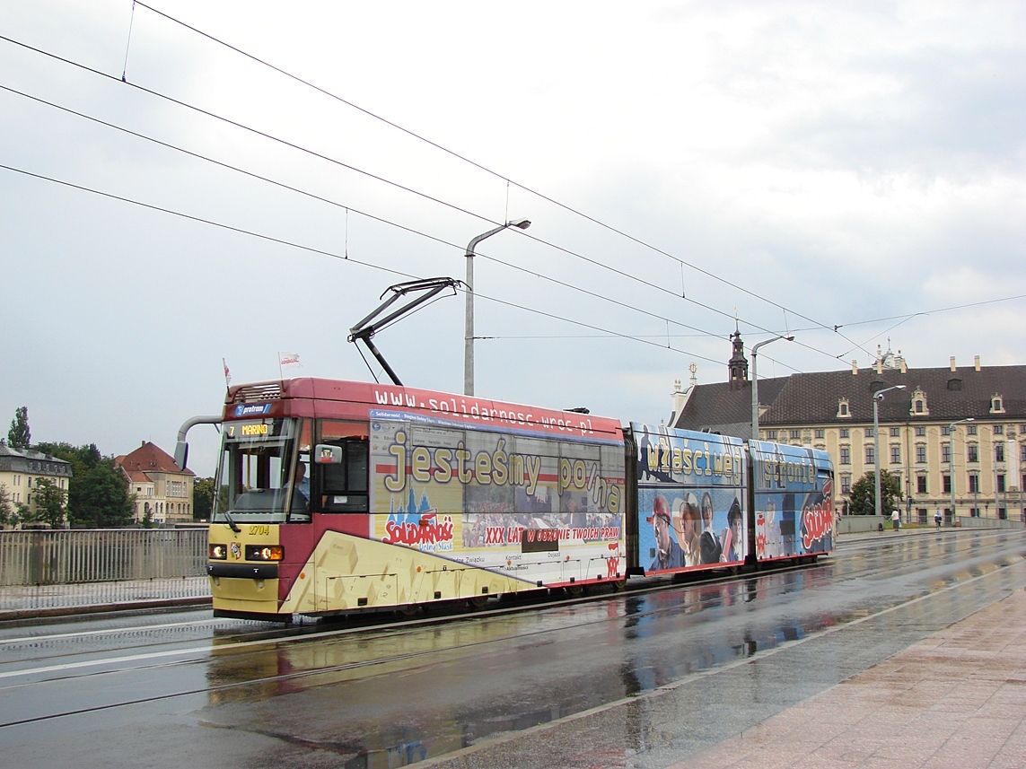 Вроцлав, Protram 205Wr As № 2704