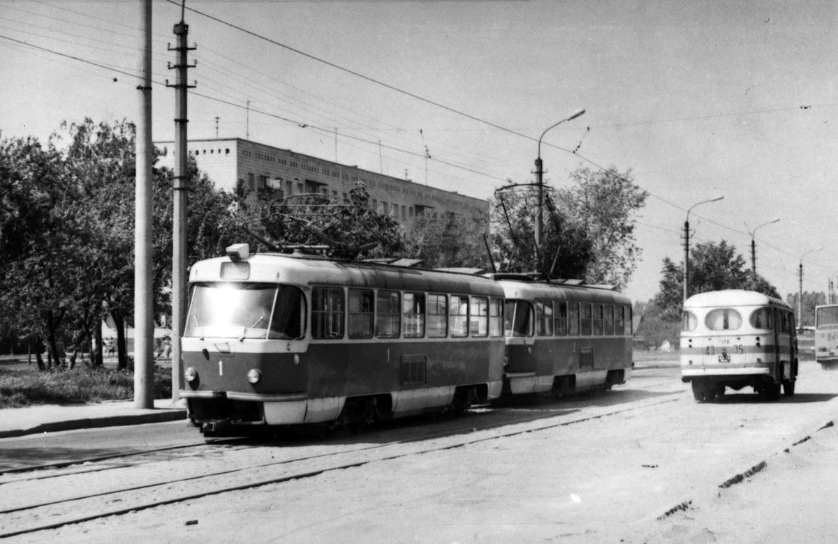 Житомир, Tatra T4SU № 1; Житомир — Старые фотографии подвижного состава