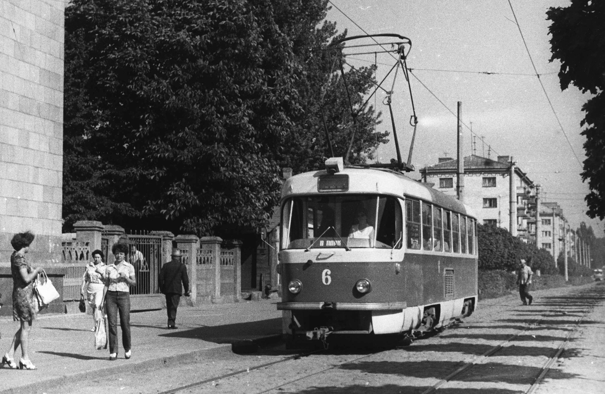 Jytomyr, Tatra T4SU N°. 6; Jytomyr — Old photos of the rolling stock