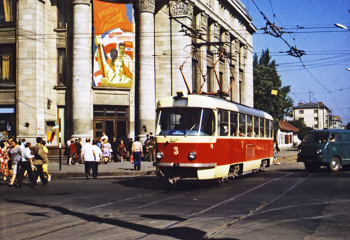 Żytomierz, Tatra T4SU Nr 3; Żytomierz — Old photos of the rolling stock