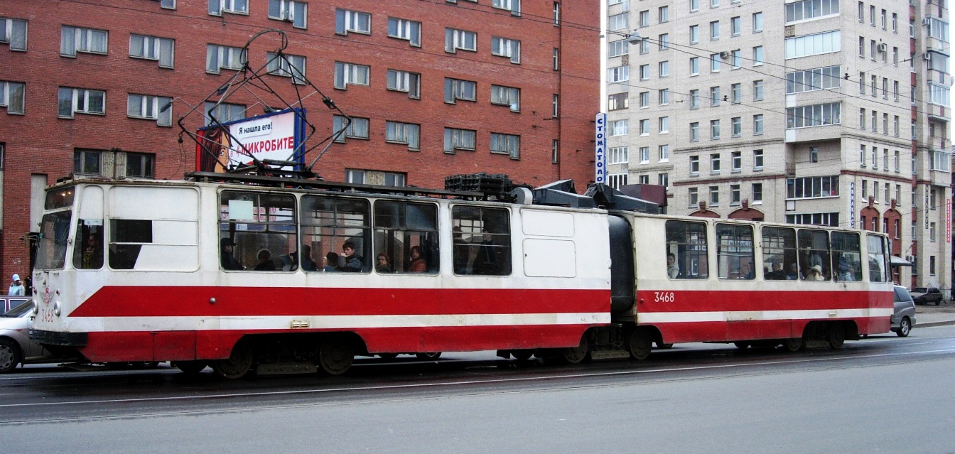 Санкт-Петербург, ЛВС-86К № 3468 Санкт-Петербург, ЛВС-86К № 3468