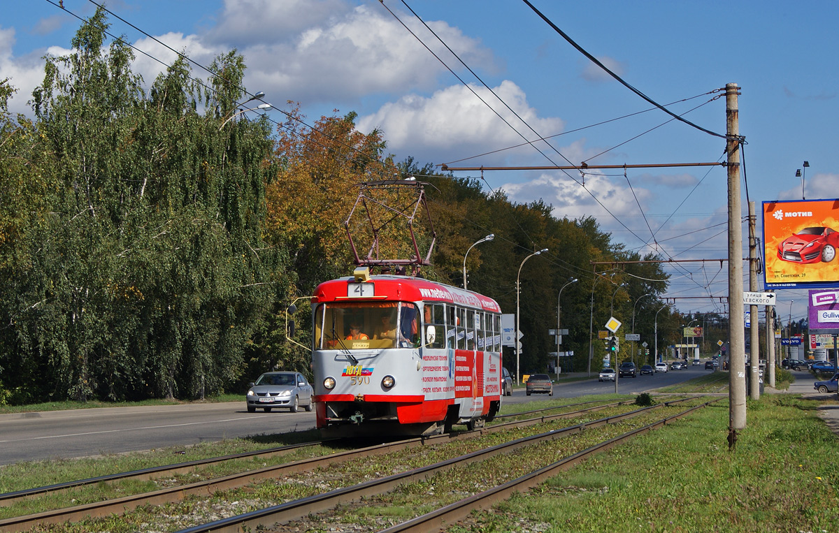 Екатеринбург, Tatra T3SU № 590