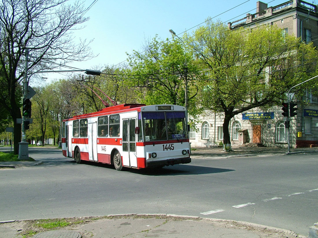 Мариуполь, Škoda 14Tr02/6 № 1445