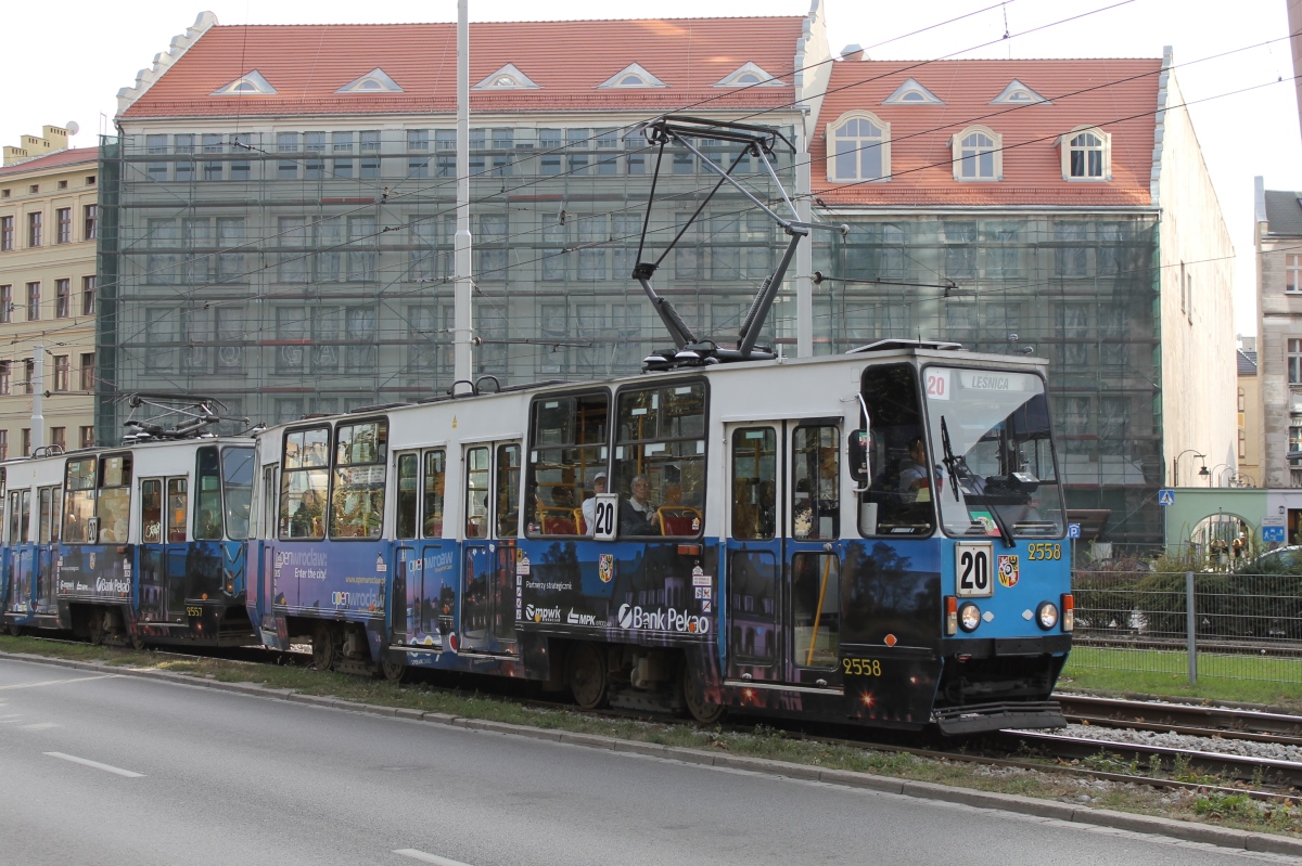 Вроцлав, Konstal 105Na № 2558