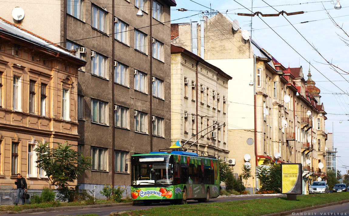 Львов, ЛАЗ E183D1 № 102 Львов, ЛАЗ E183D1 № 102