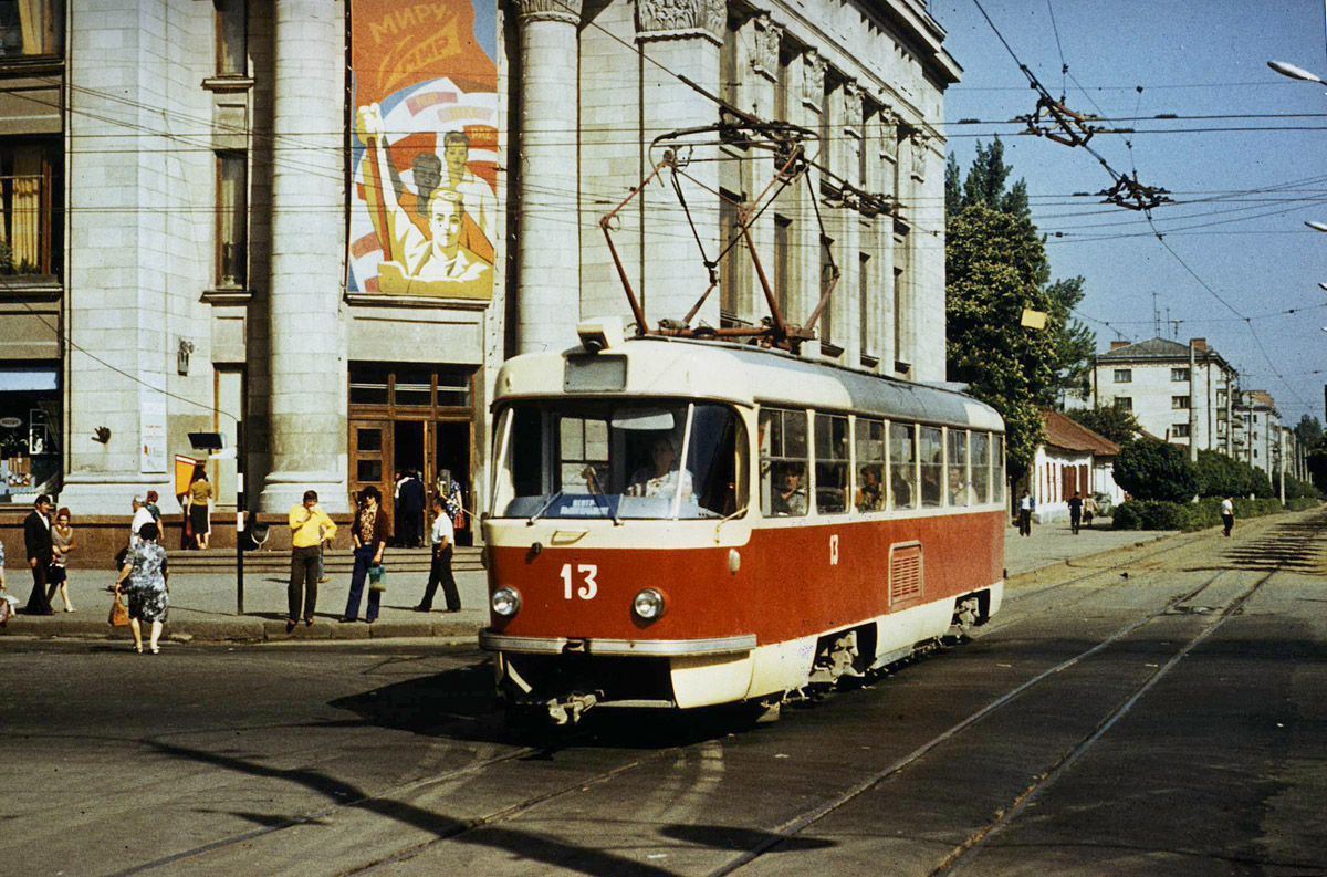 Житомир, Tatra T4SU № 13; Житомир — Старые фотографии подвижного состава
