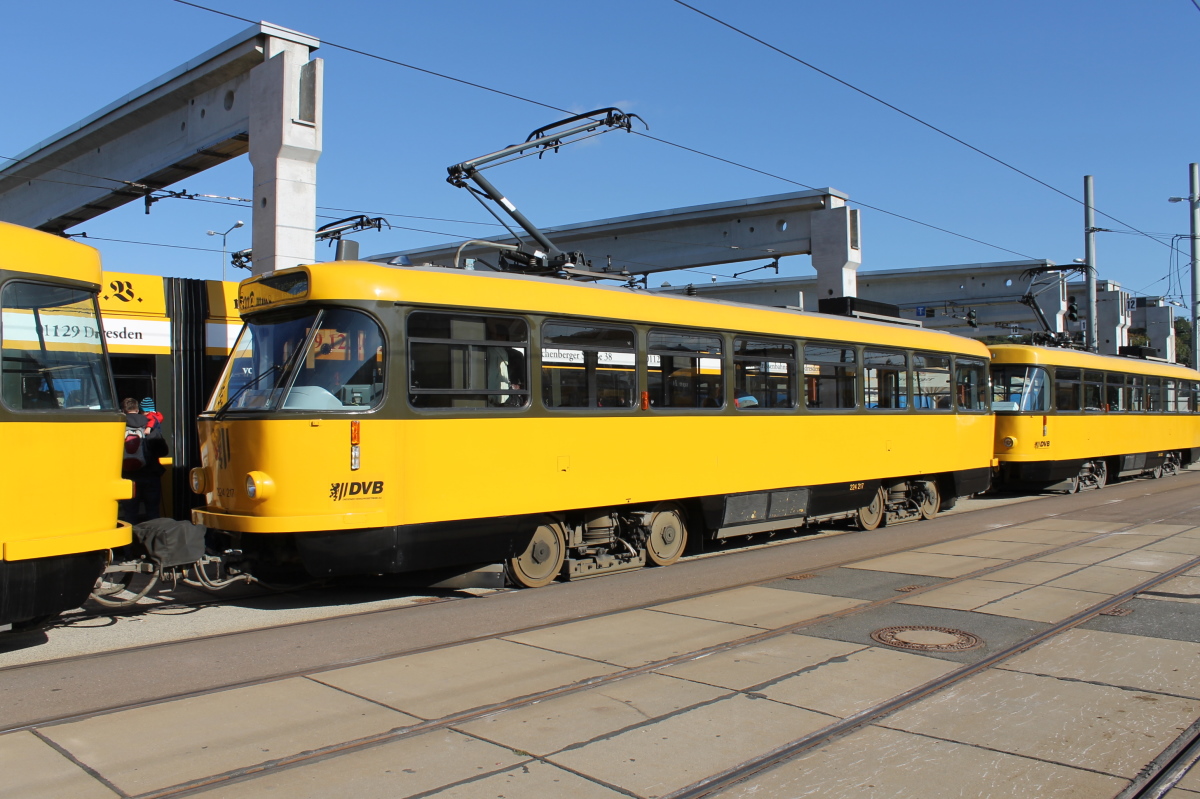 Дрезден, Tatra T4D-MT № 224 217; Дрезден — 140 лет трамвайному движению в Дрездене (29-30.09.2012)