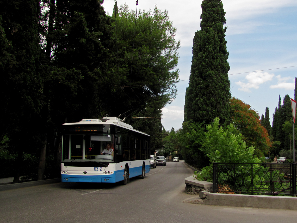 Крымский троллейбус, Богдан Т60111 № 6312