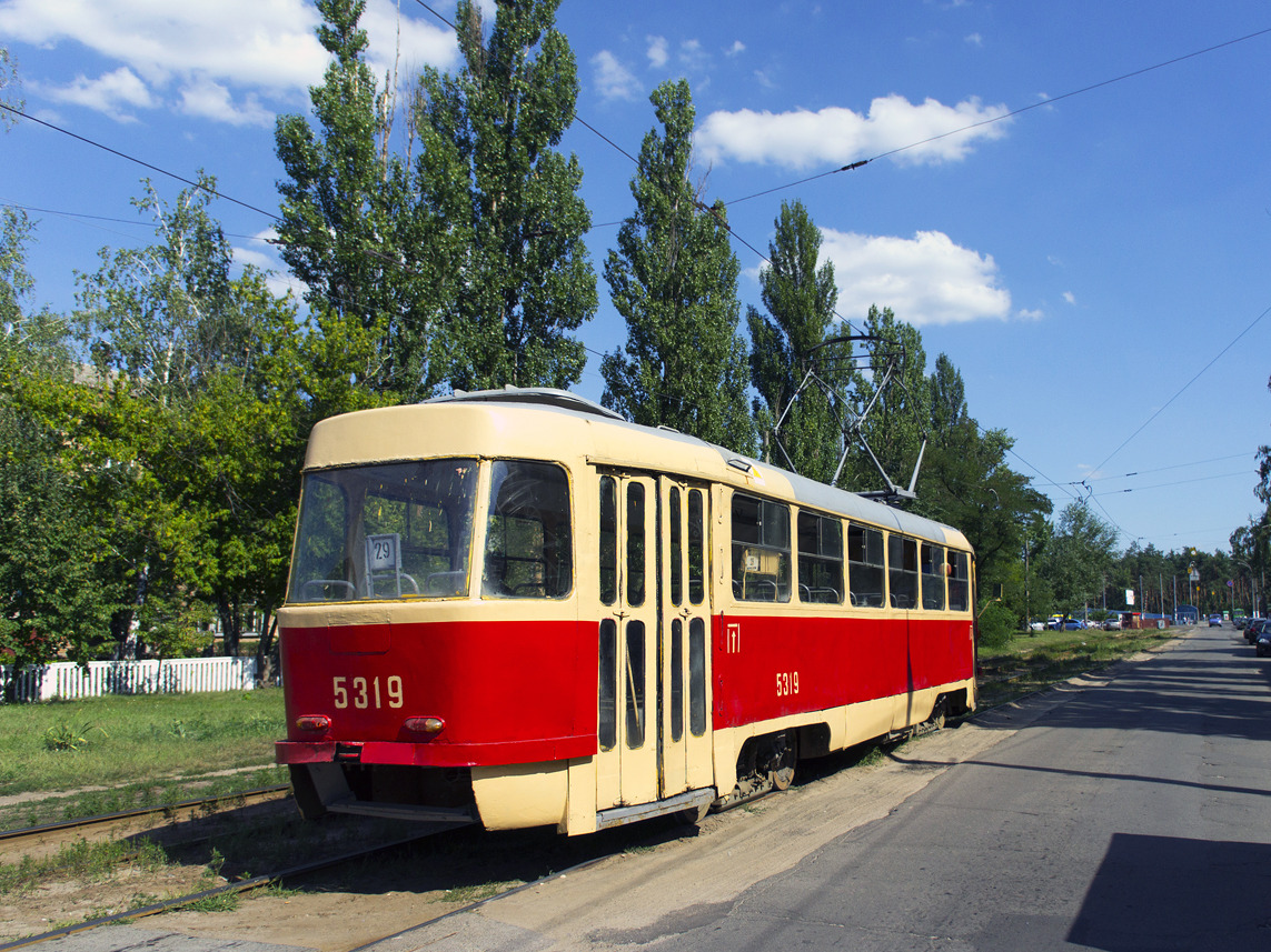 Киев, Tatra T3SU (двухдверная) № 5319