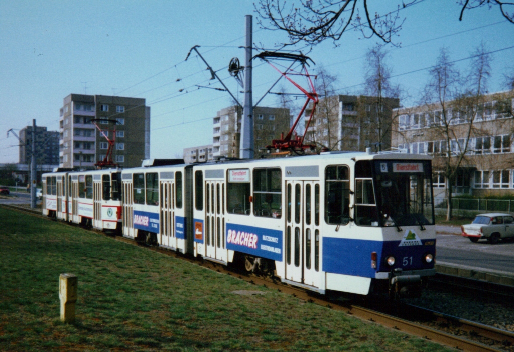 Котбус, Tatra KT4D № 51