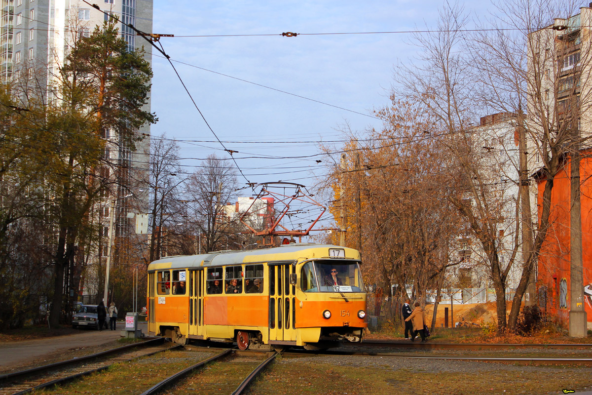 Jekaterinburg, Tatra T3SU Nr. 154