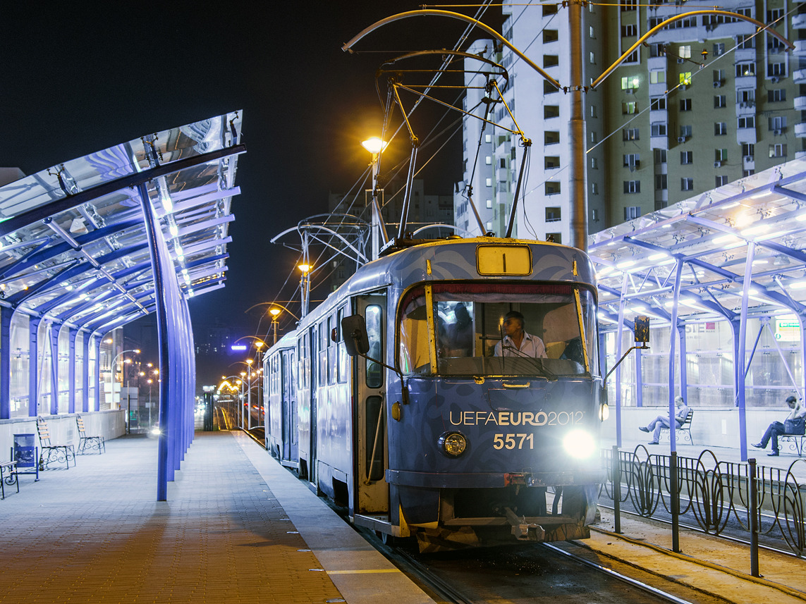 Киев, Tatra T3SU № 5571