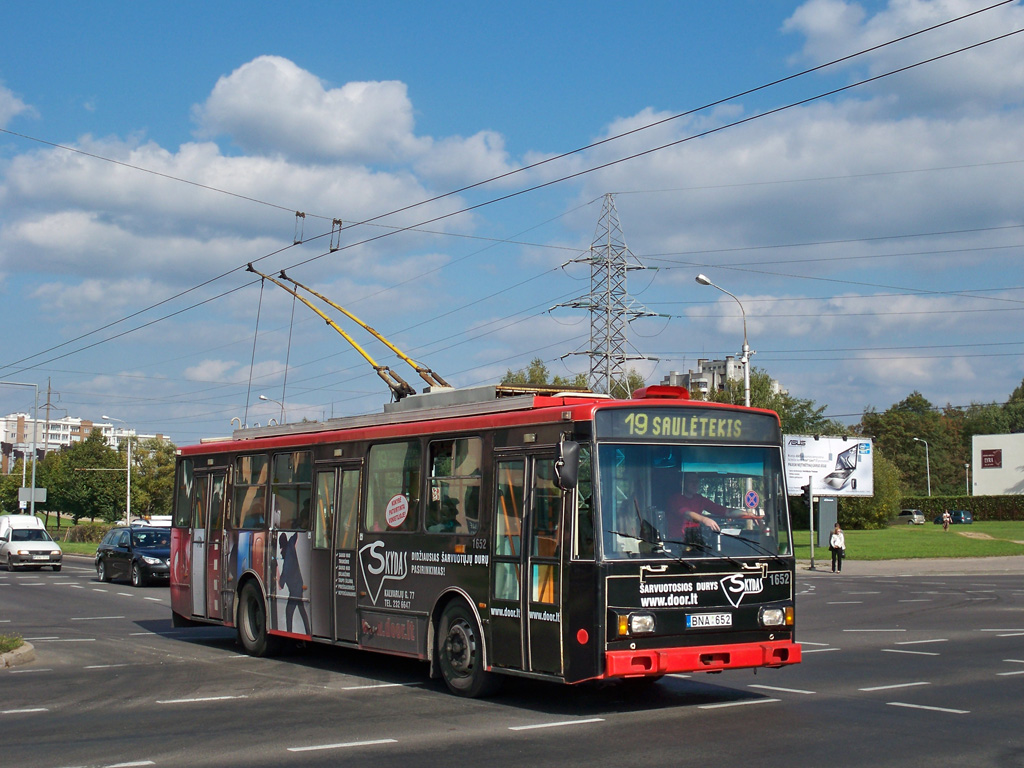 Vilnius, Škoda 14Tr17/6M Nr. 1652