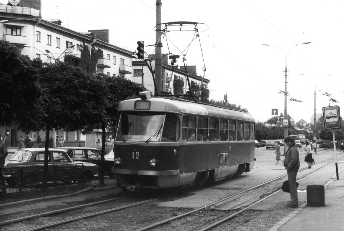 Жытомір, Tatra T4SU № 12; Жытомір — Старые фотографии подвижного состава