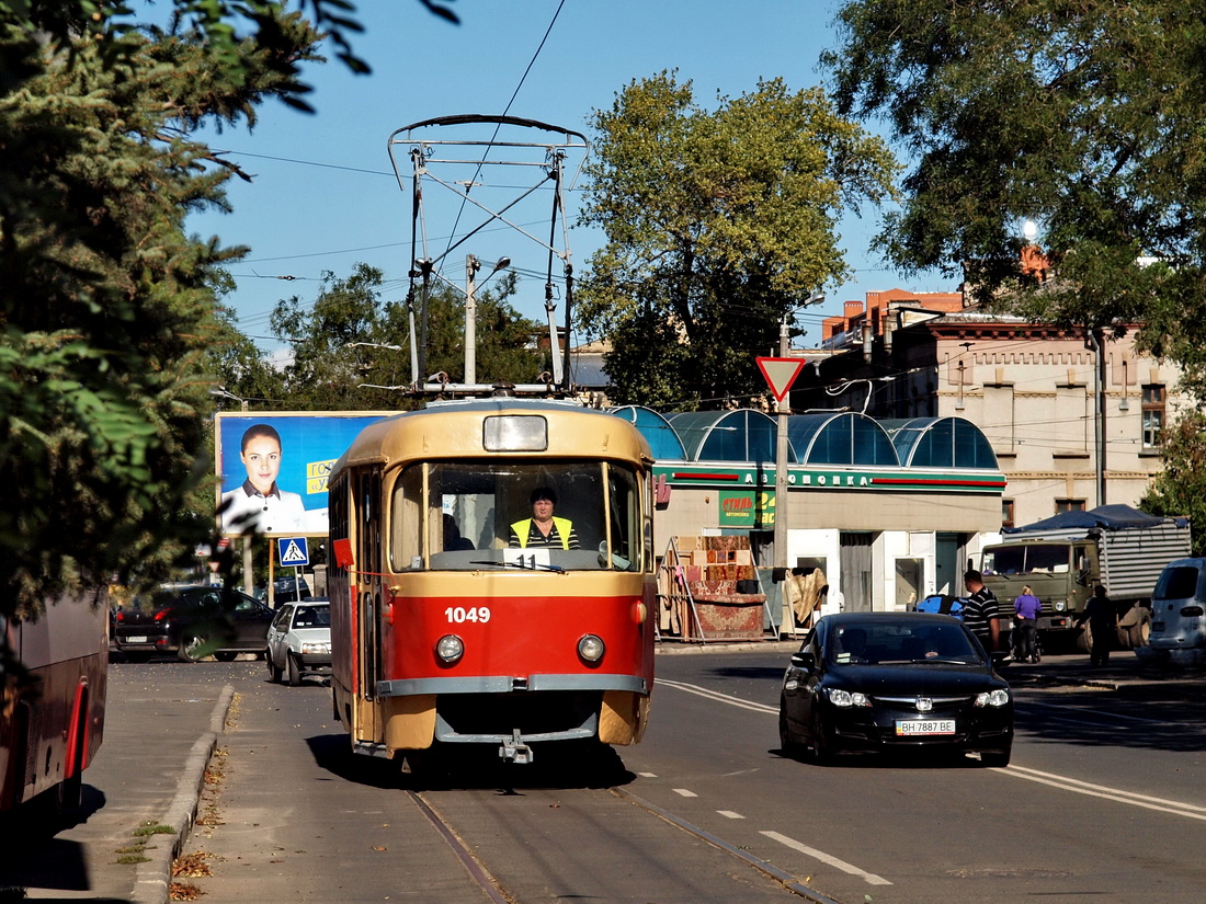 Одесса, Tatra T3SU (2-door) № 1049