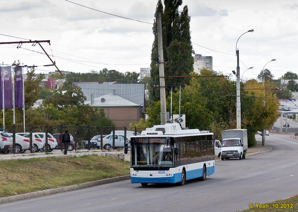 Крымский троллейбус, Богдан Т70110 № 4328