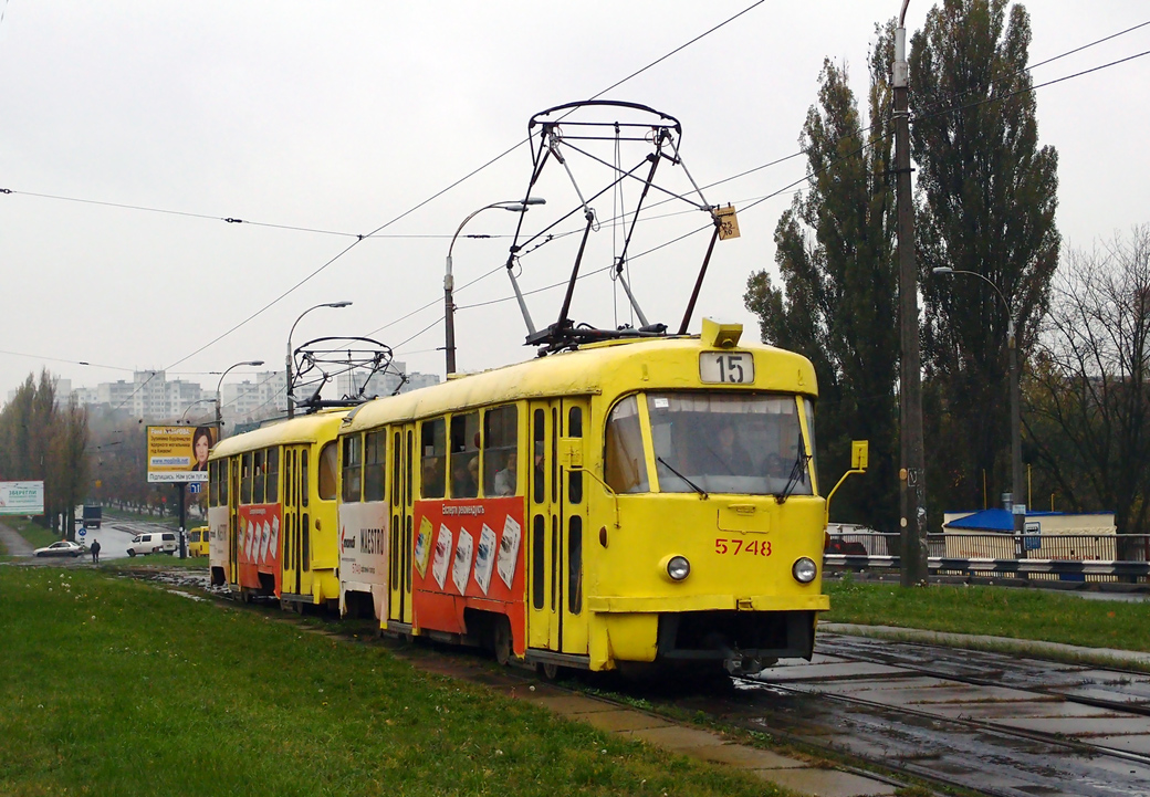 Киев, Tatra T3SU № 5748
