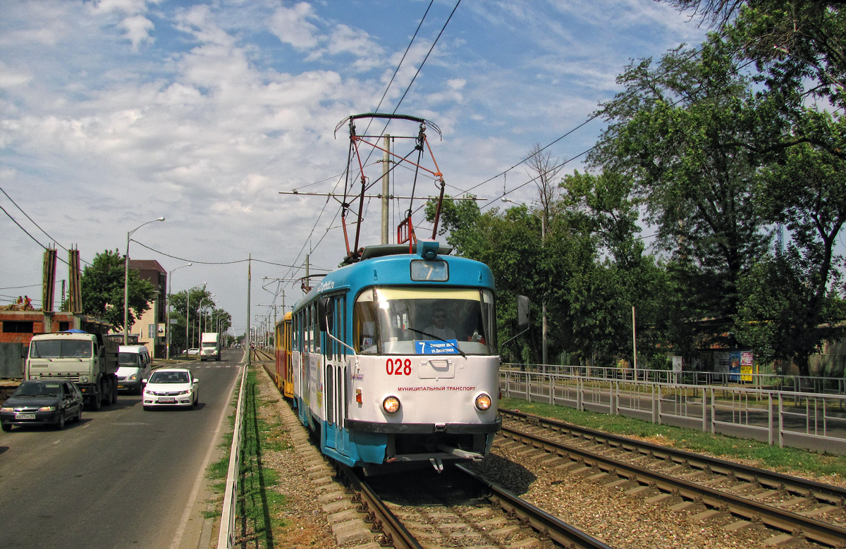 Краснодар, Tatra T3SU № 028