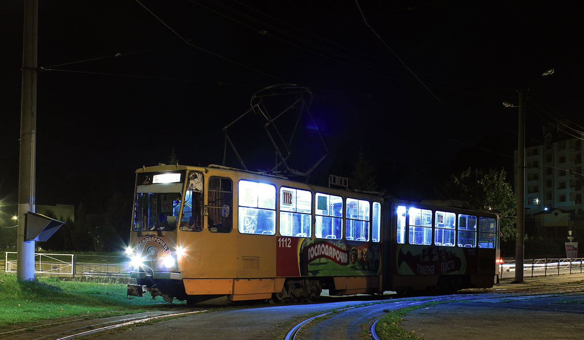 Львов, Tatra KT4SU № 1112