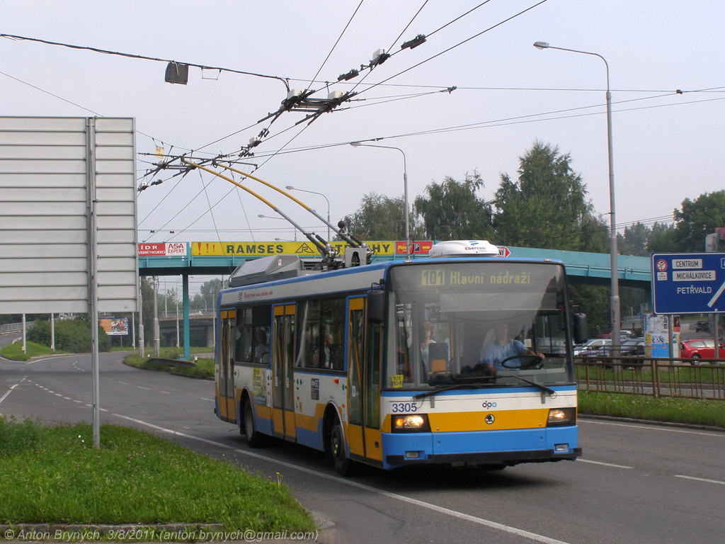 Острава, Škoda 21Tr № 3305