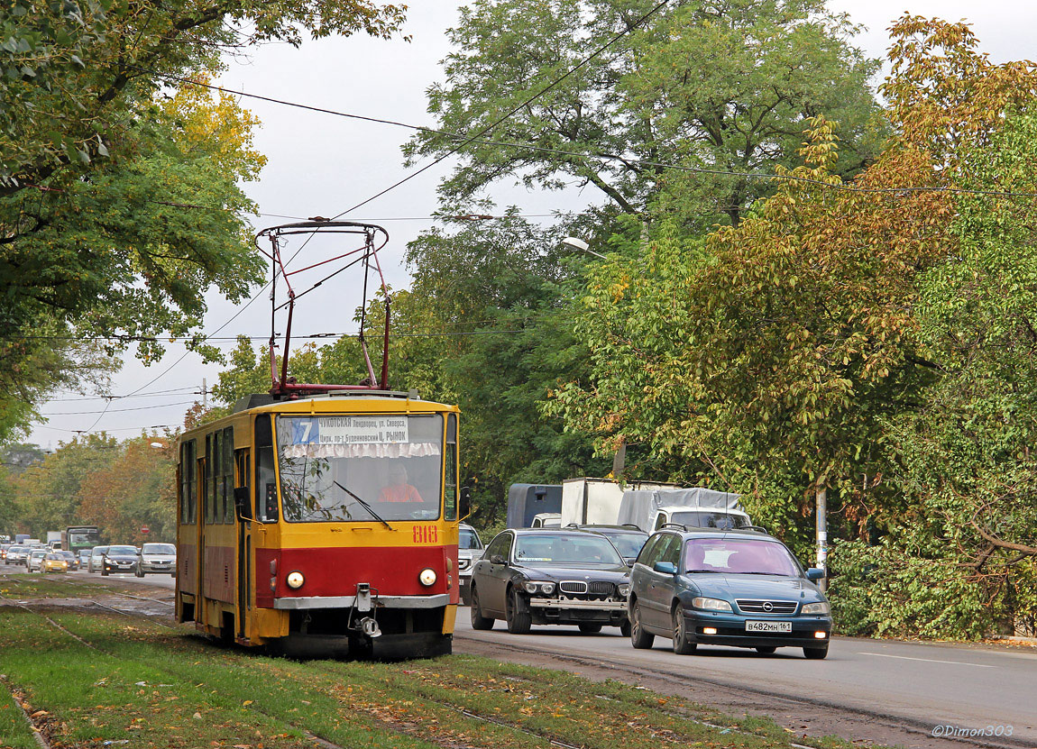 Ростов-на-Дону, Tatra T6B5SU № 818