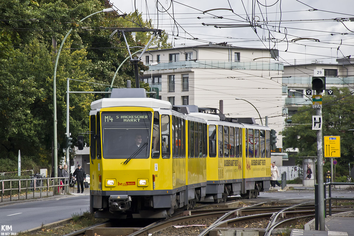 Берлин, Tatra KT4DM № 6023