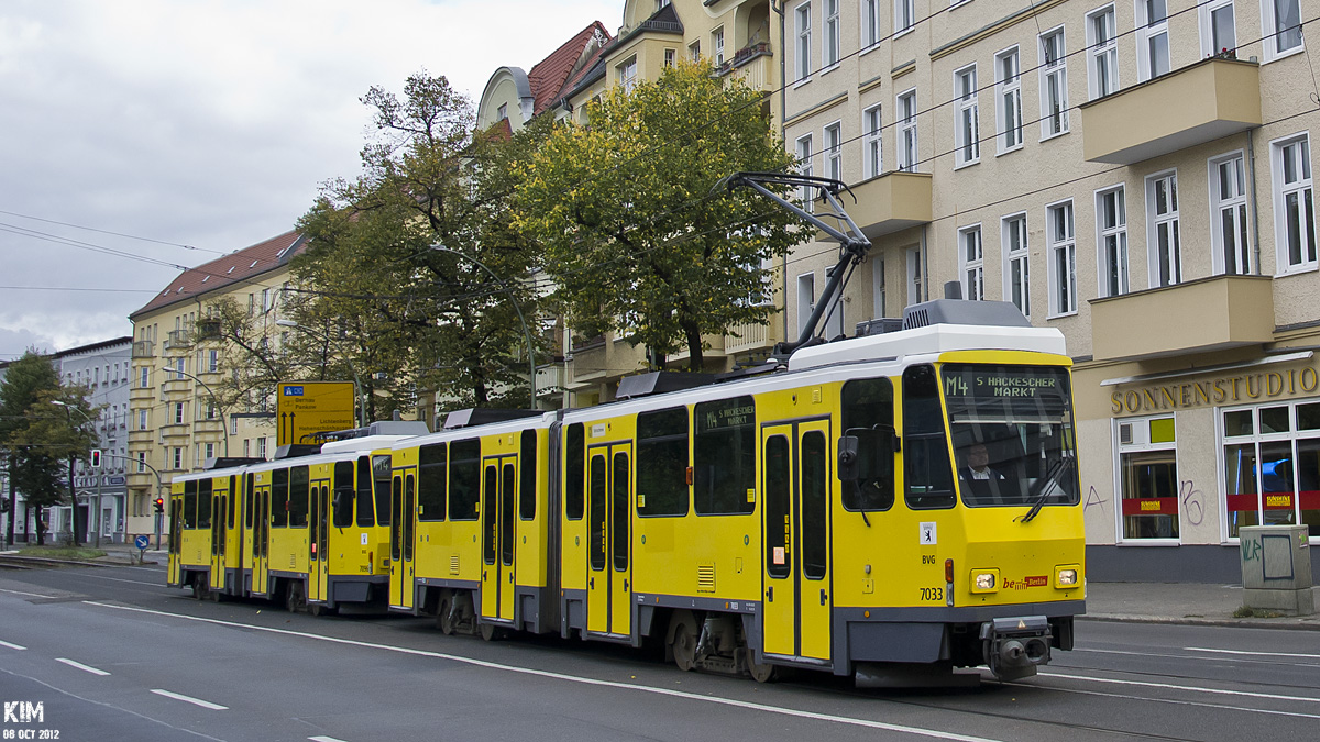Берлин, Tatra KT4DtM № 7033
