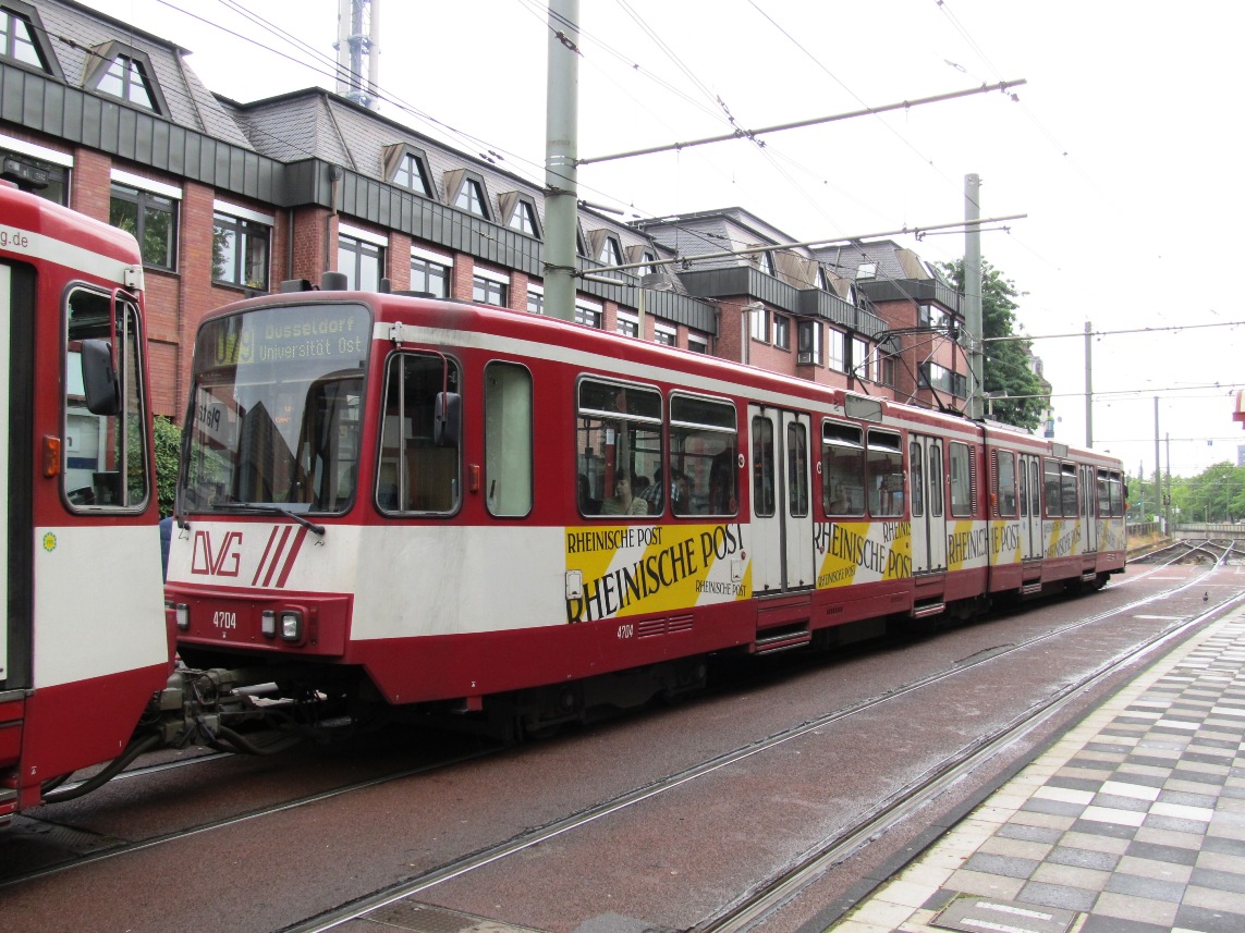 Дуйсбург, Duewag B80C № 4704