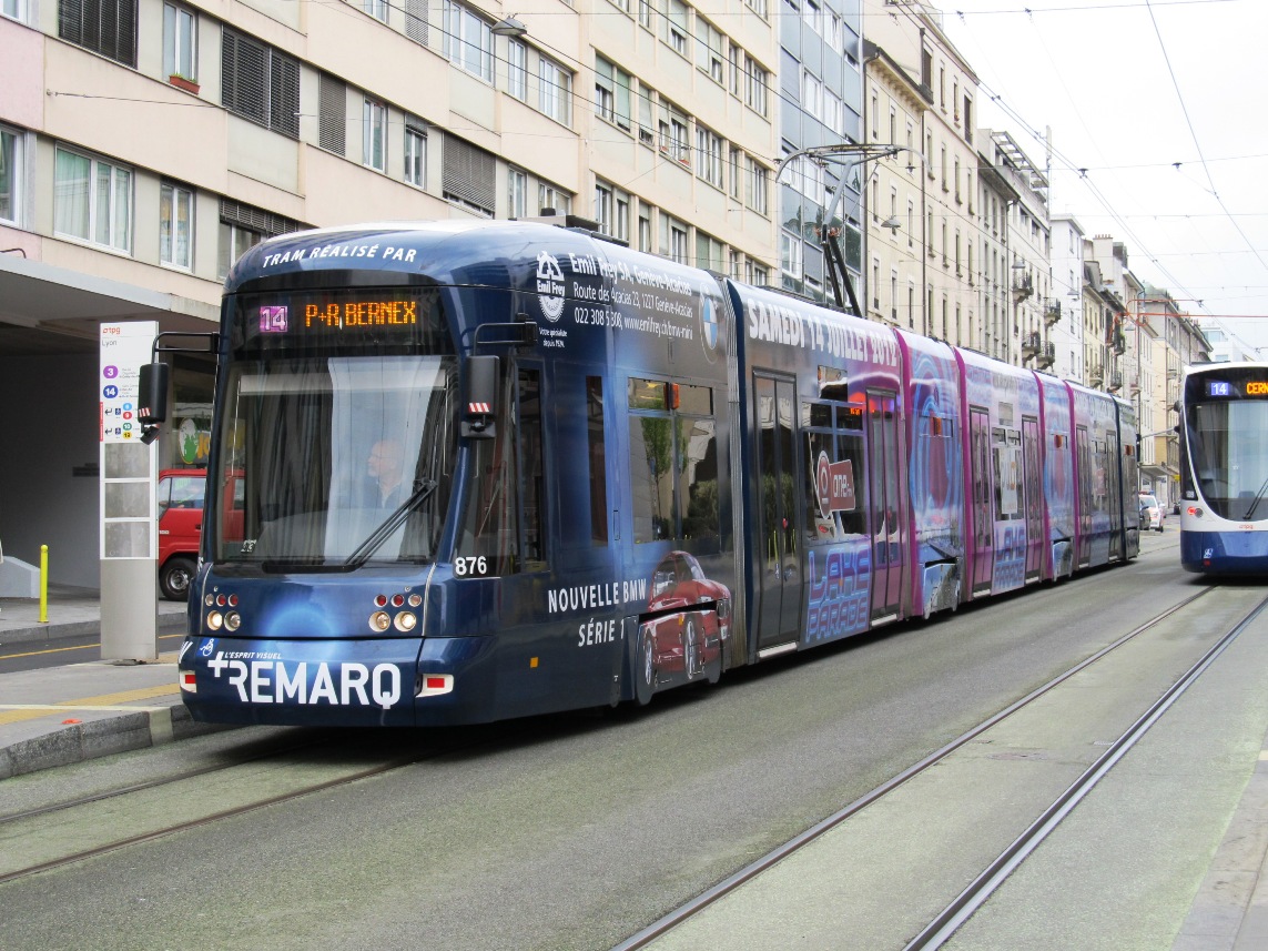Женева, Bombardier Cityrunner № 876 Женева, Bombardier Cityrunner № 876