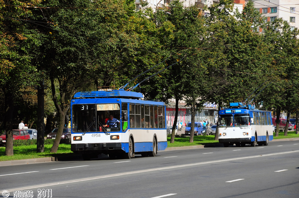 Санкт-Петербург, ПТЗ-5283 № 4958; Санкт-Петербург, ЗиУ-682Г [Г00] № 4679
