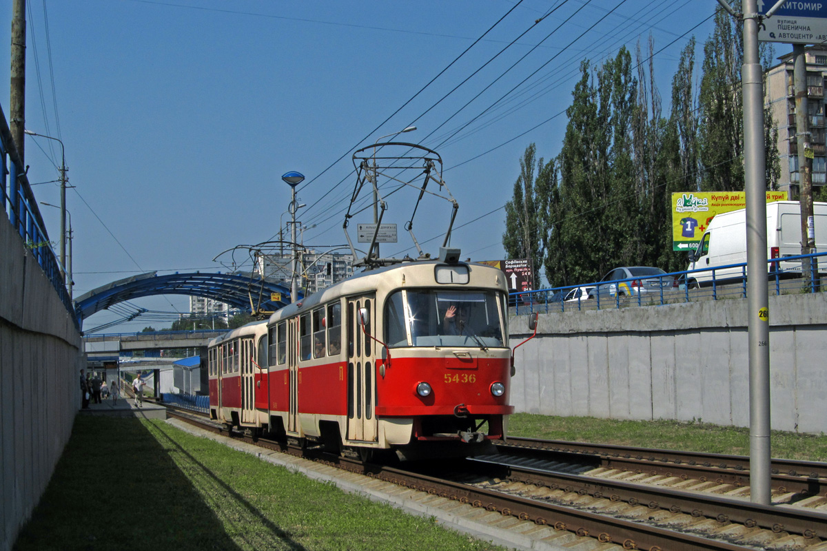 Kijów, Tatra T3SU Nr 5436