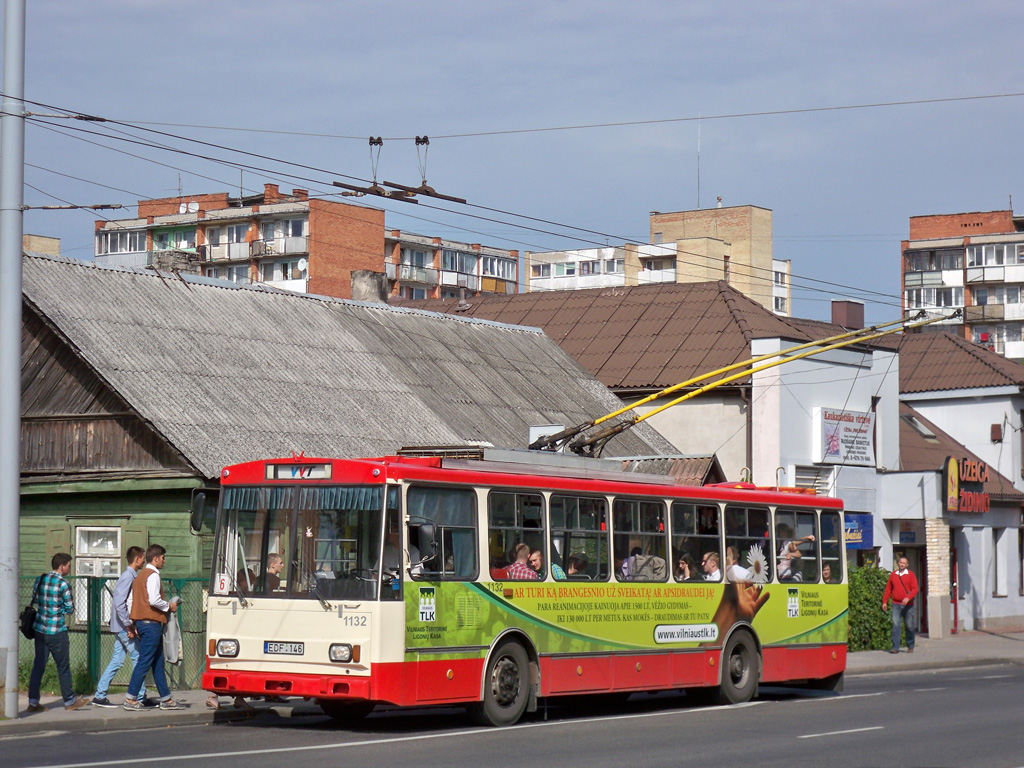 Vilnius, Škoda 14Tr11/6 № 1132 Vilnius, Škoda 14Tr11/6 № 1132