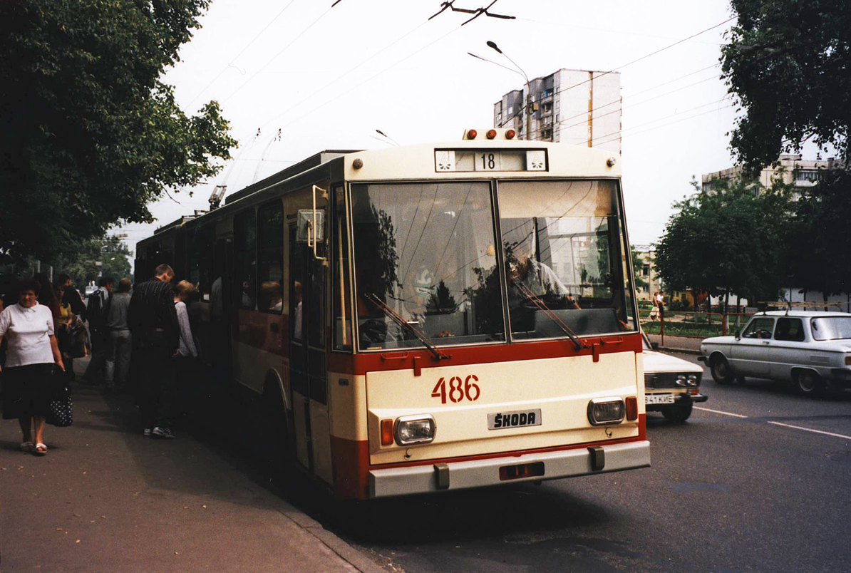 Киев, Škoda 15Tr03/6 № 486; Киев — Исторические фотографии