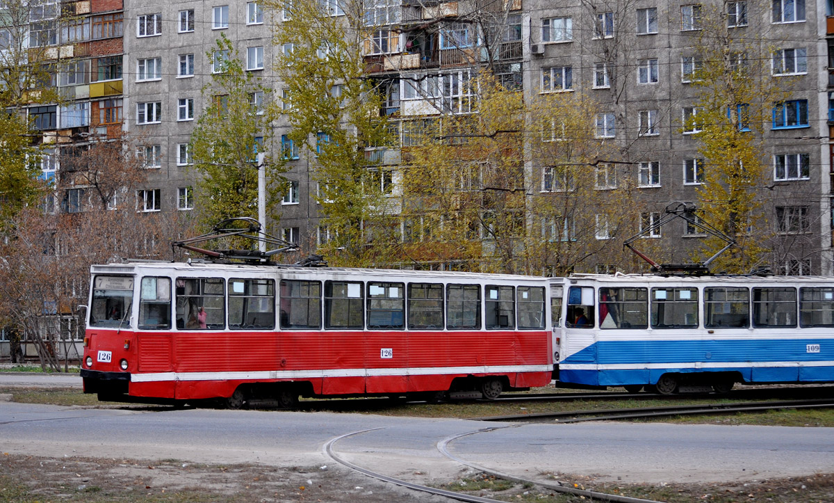 Омск, 71-605 (КТМ-5М3) № 126