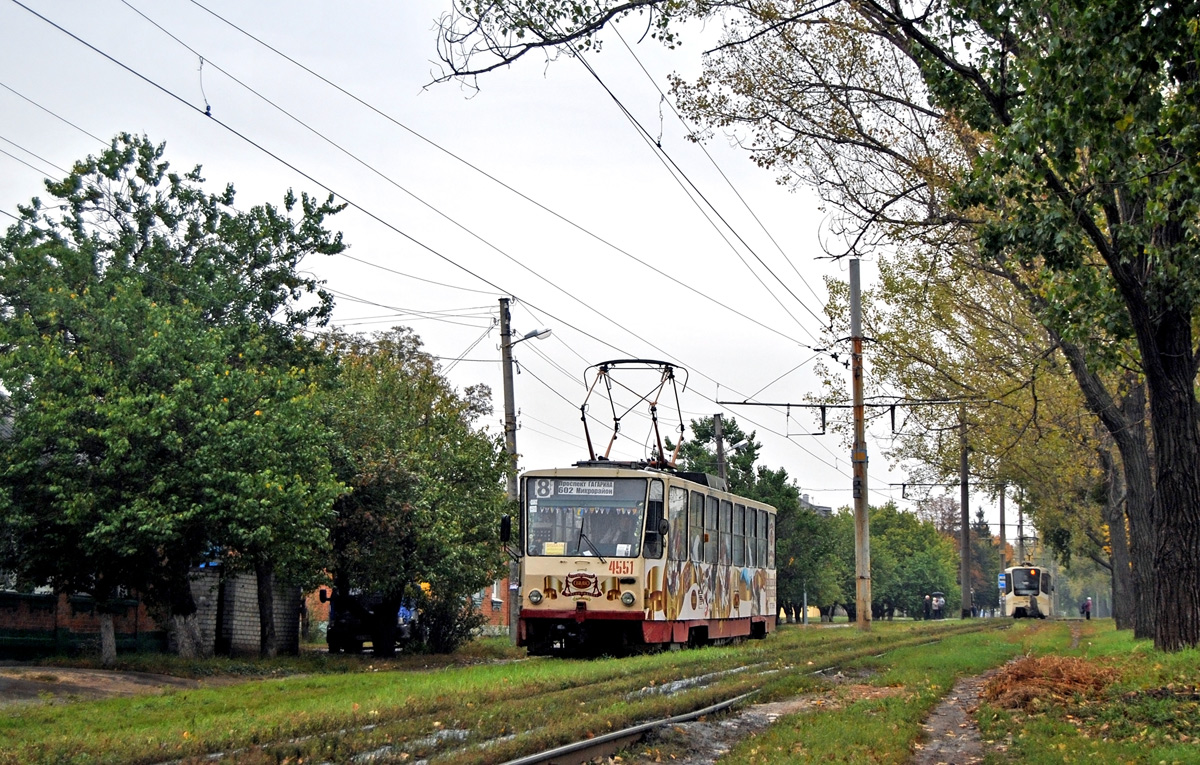 Харьков, Tatra T6B5SU № 4551