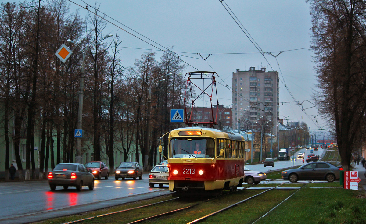 Ижевск, Tatra T3SU (двухдверная) № 2213
