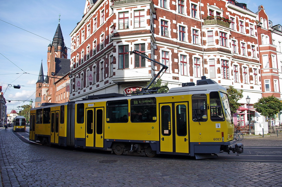 Берлин, Tatra KT4DM № 6083