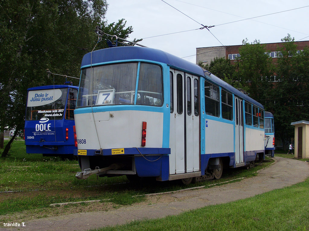 Рига, Tatra T3A № 30808