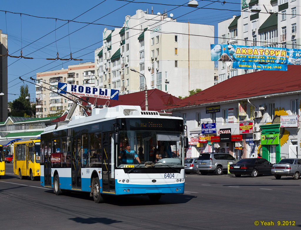 Крымский троллейбус, Богдан Т70115 № 6404